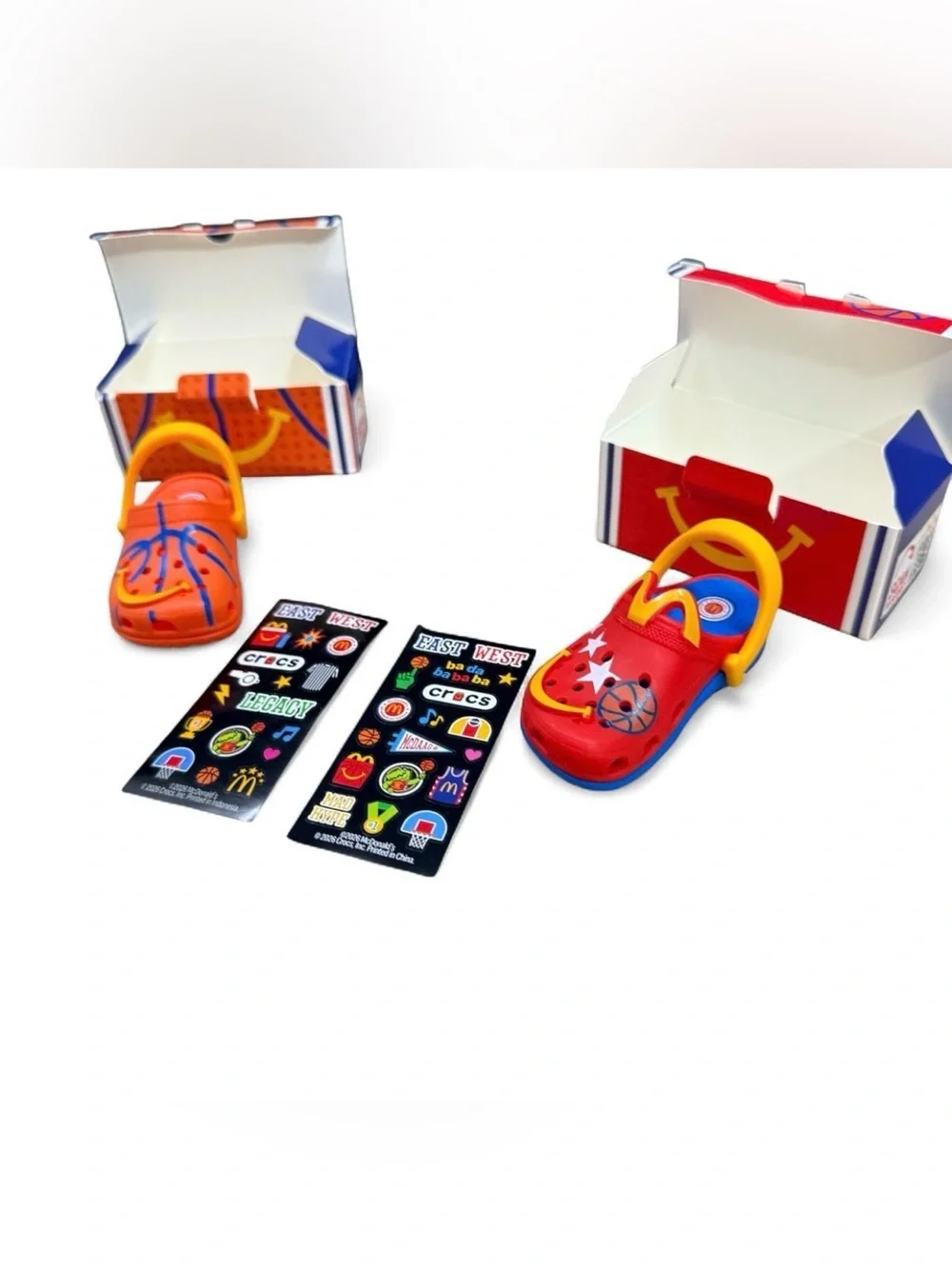 2026 McDonald’s Crocs All American Basketball Games set of 2 with boxes